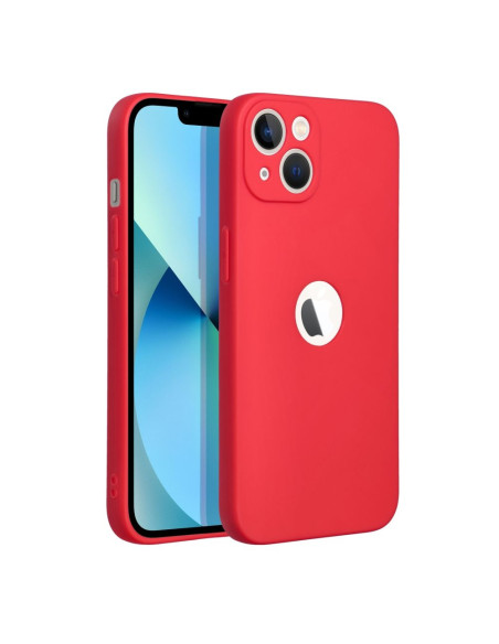 Coque SOFT pour IPHONE 13 rouge