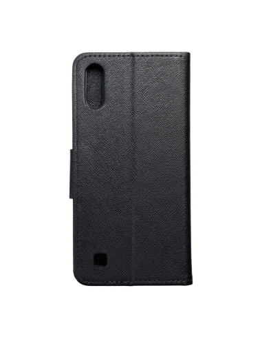 Etui Fancy Book pour SAMSUNG A10 noir