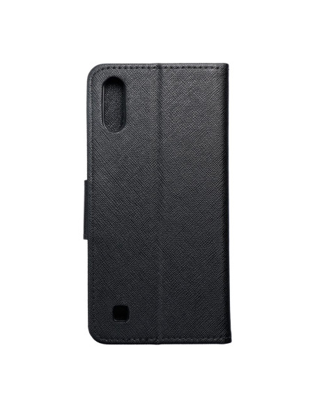 Etui Fancy Book pour SAMSUNG A10 noir