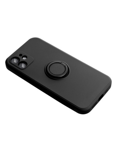 Coque SILICONE RING pour IPHONE 11 noir