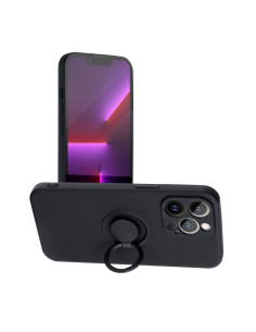 Coque SILICONE RING pour IPHONE 13 PRO noir