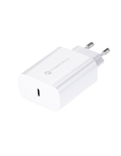 Chargeur secteur universel Forcell avec USB type C - 3A 25W avec fonction de charge PD et QC 4.0 2