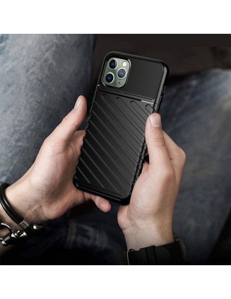 Coque THUNDER pour IPHONE 13 PRO noir