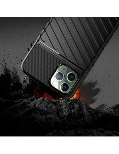 Coque THUNDER pour IPHONE 13 PRO MAX noir