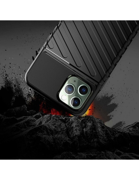 Coque THUNDER pour IPHONE 13 PRO MAX noir