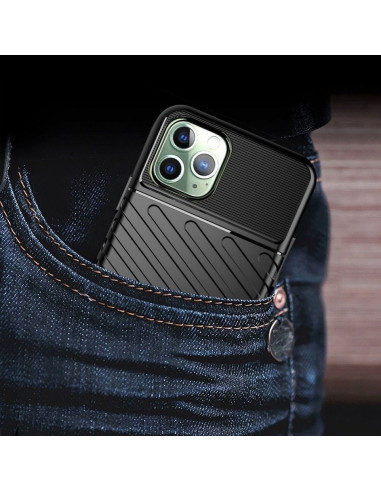 Coque THUNDER pour IPHONE 13 PRO MAX noir