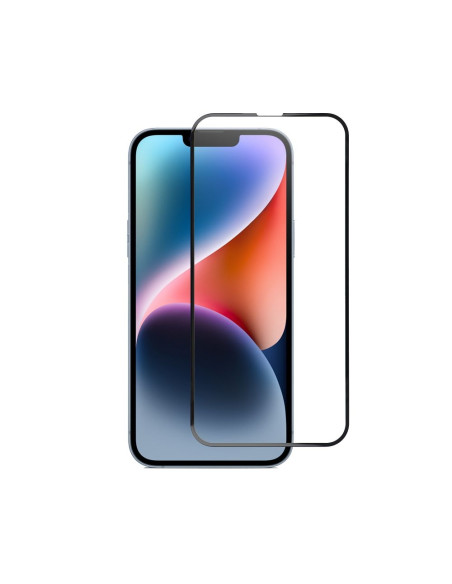 VERRE TREMPE Blue Star 5D- APP IPHO 13 Pro Max/14 Plus Full Cover (full glue) NOIR