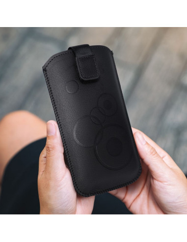 Deko Universal Coque - pour Iphone 13 / 13 Pro noir