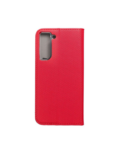 Etui Smart Case book pour SAMSUNG S21 FE rouge