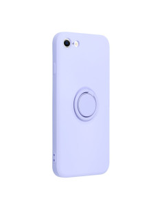 Coque SILICONE RING pour IPHONE 7/ 8/ SE 2020 / SE 2022 violet
