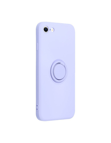 Coque SILICONE RING pour IPHONE 7/ 8/ SE 2020 / SE 2022 violet