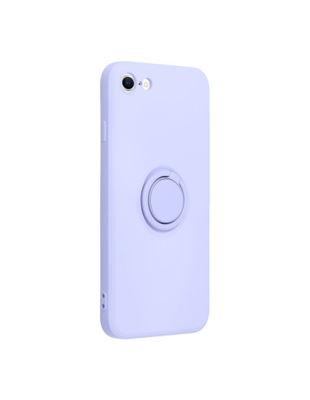 Coque SILICONE RING pour IPHONE 7/ 8/ SE 2020 / SE 2022 violet