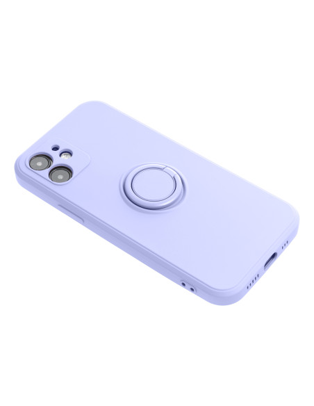 Coque SILICONE RING pour IPHONE 7/ 8/ SE 2020 / SE 2022 violet