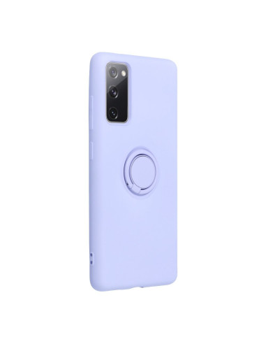 Coque SILICONE RING pour SAMSUNG Galaxy S20 FE / S20 FE 5G violet
