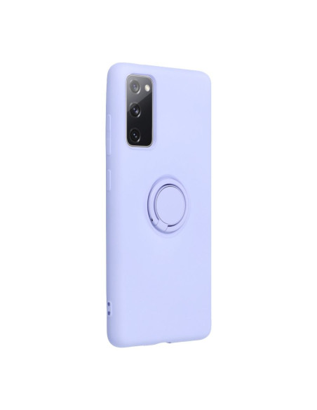 Coque SILICONE RING pour SAMSUNG Galaxy S20 FE / S20 FE 5G violet