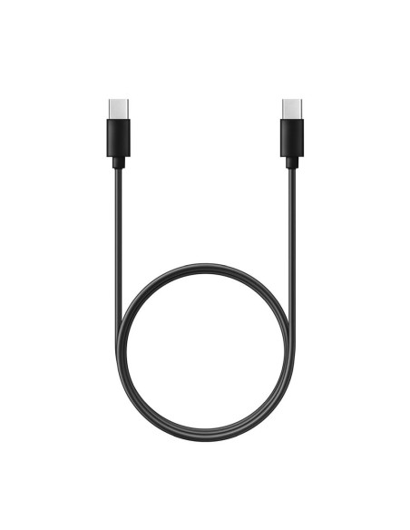 Cable Type C toType C Power Delivery PD 60W 3A C296 noir (embout 8mm)