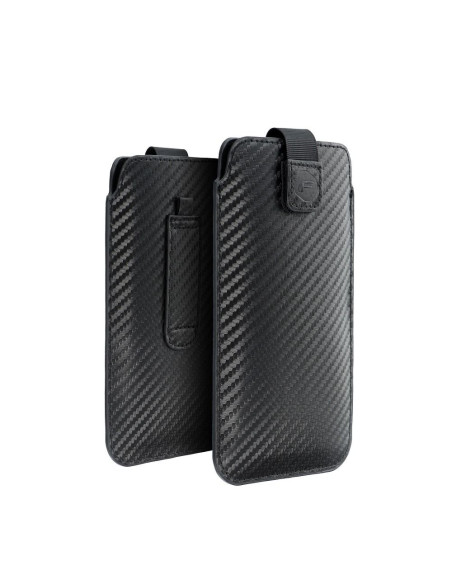 Coque universelle POCKET Carbon - Modèle 02 - pour IPHONE 5 / 5S / 5SE / 5C