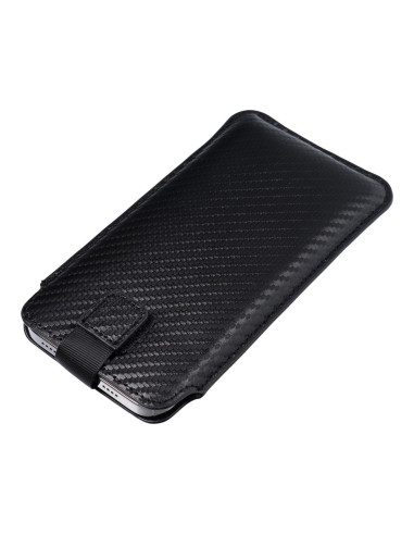 Coque universelle POCKET Carbon - Modèle 02 - pour IPHONE 5 / 5S / 5SE / 5C