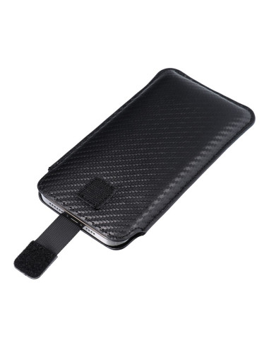 Coque universelle POCKET Carbon - Modèle 02 - pour IPHONE 5 / 5S / 5SE / 5C
