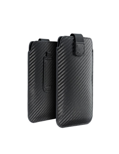 Coque universelle POCKET Carbon - Modèle 14 - pour IPHONE 11 / XR