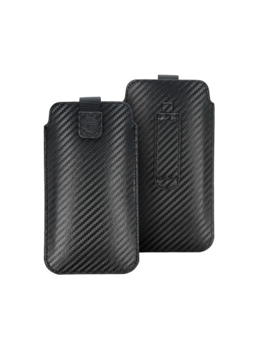 Coque universelle POCKET Carbon - Modèle 14 - pour IPHONE 11 / XR