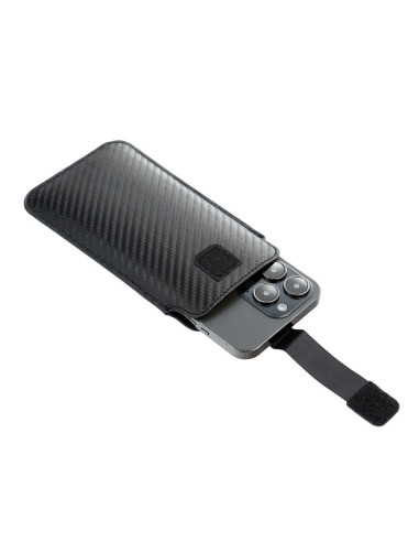 Coque universelle POCKET Carbon - Modèle 14 - pour IPHONE 11 / XR