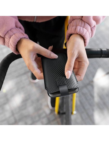Coque universelle POCKET Carbon - Modèle 14 - pour IPHONE 11 / XR