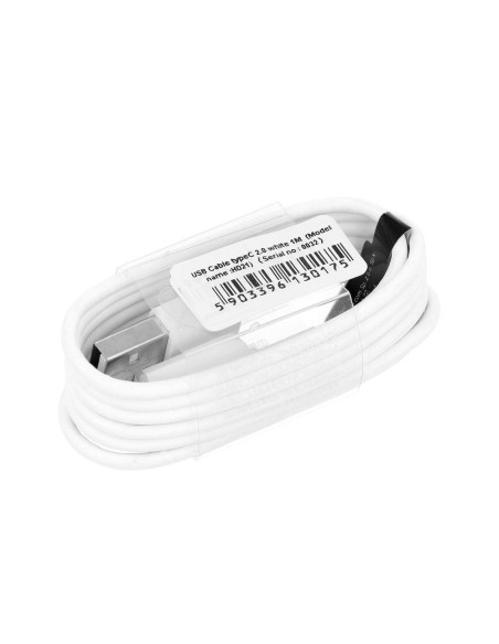 Câble USB - Type C 2.0 HD21 blanc