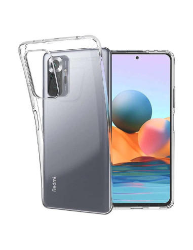 Coque BACK CASE Ultra Slim 0,5mm pour XIAOMI Redmi 10 TRANSPARENT