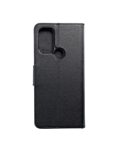 Etui Fancy Book pour MOTOROLA G60S noir