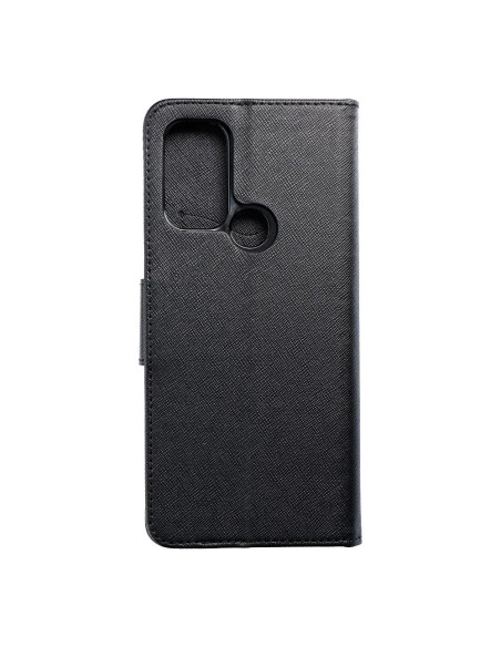 Etui Fancy Book pour MOTOROLA G60S noir