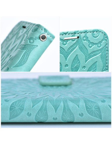Etui MEZZO Book pour XIAOMI Redmi 10 / 10 2022 mandala vert