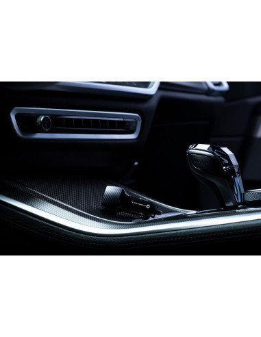 FORCELL CARBON chargeur voiture Type C 3.0 PD20W + Type C 3.0 PD20W CC50-2C noir (Total 40W)