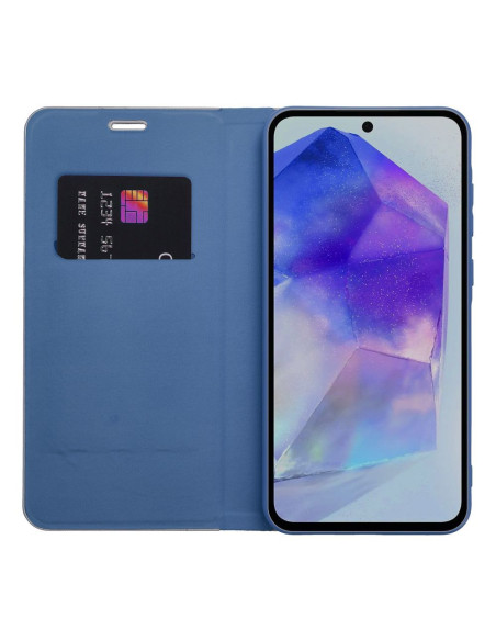 Etui LUNA Carbon pour SAMSUNG S22 blue