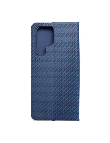Etui LUNA Carbon pour SAMSUNG S22 Ultra blue
