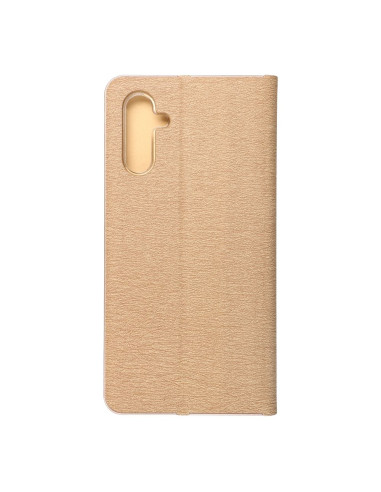 Etui Luna Book pour SAMSUNG A13 5G / A04S or