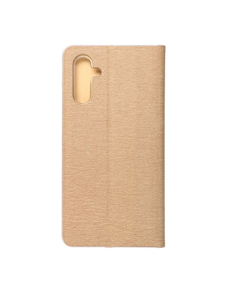 Etui Luna Book pour SAMSUNG A13 5G / A04S or