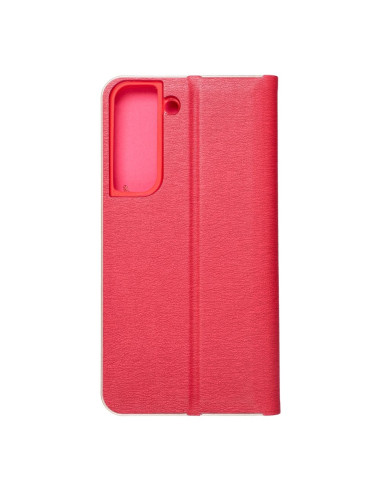 Etui Luna Book pour SAMSUNG S22 rouge