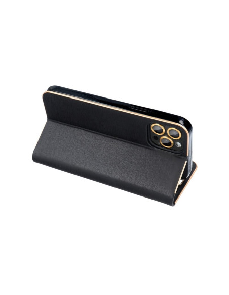 Etui Luna Book pour SAMSUNG S22 Ultra noir