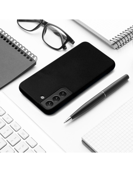 COQUE SILICONE pour SAMSUNG Galaxy S22 NOIR