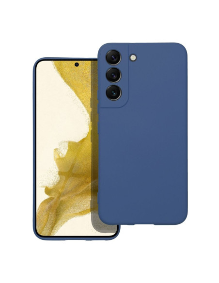 COQUE SILICONE pour SAMSUNG Galaxy S22 BLEU