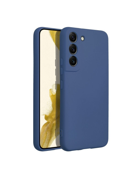 COQUE SILICONE pour SAMSUNG Galaxy S22 BLEU