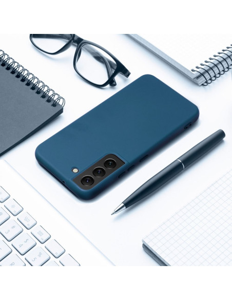 COQUE SILICONE pour SAMSUNG Galaxy S22 BLEU