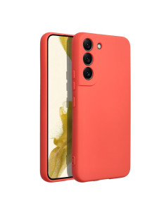 COQUE SILICONE pour SAMSUNG Galaxy S22 pêche 2