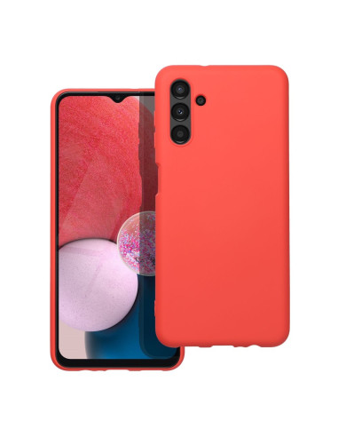 COQUE SILICONE pour SAMSUNG Galaxy A13 5G / A04S pêche