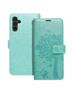 Etui MEZZO Book pour SAMSUNG A13 5G / A04S arbre vert
