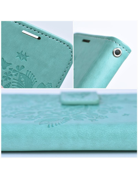 Etui MEZZO Book pour SAMSUNG S22 arbre vert