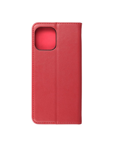 Étui en cuir SMART PRO pour IPHONE 13 PRO MAX bordeaux