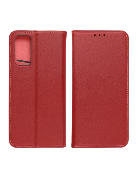 Étui en cuir SMART PRO pour IPHONE 13 PRO MAX bordeaux