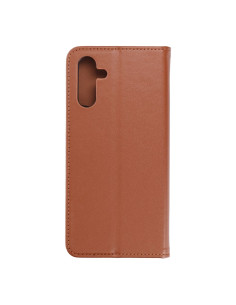 Étui en cuir SMART PRO pour SAMSUNG A13 5G / A04S marron 2